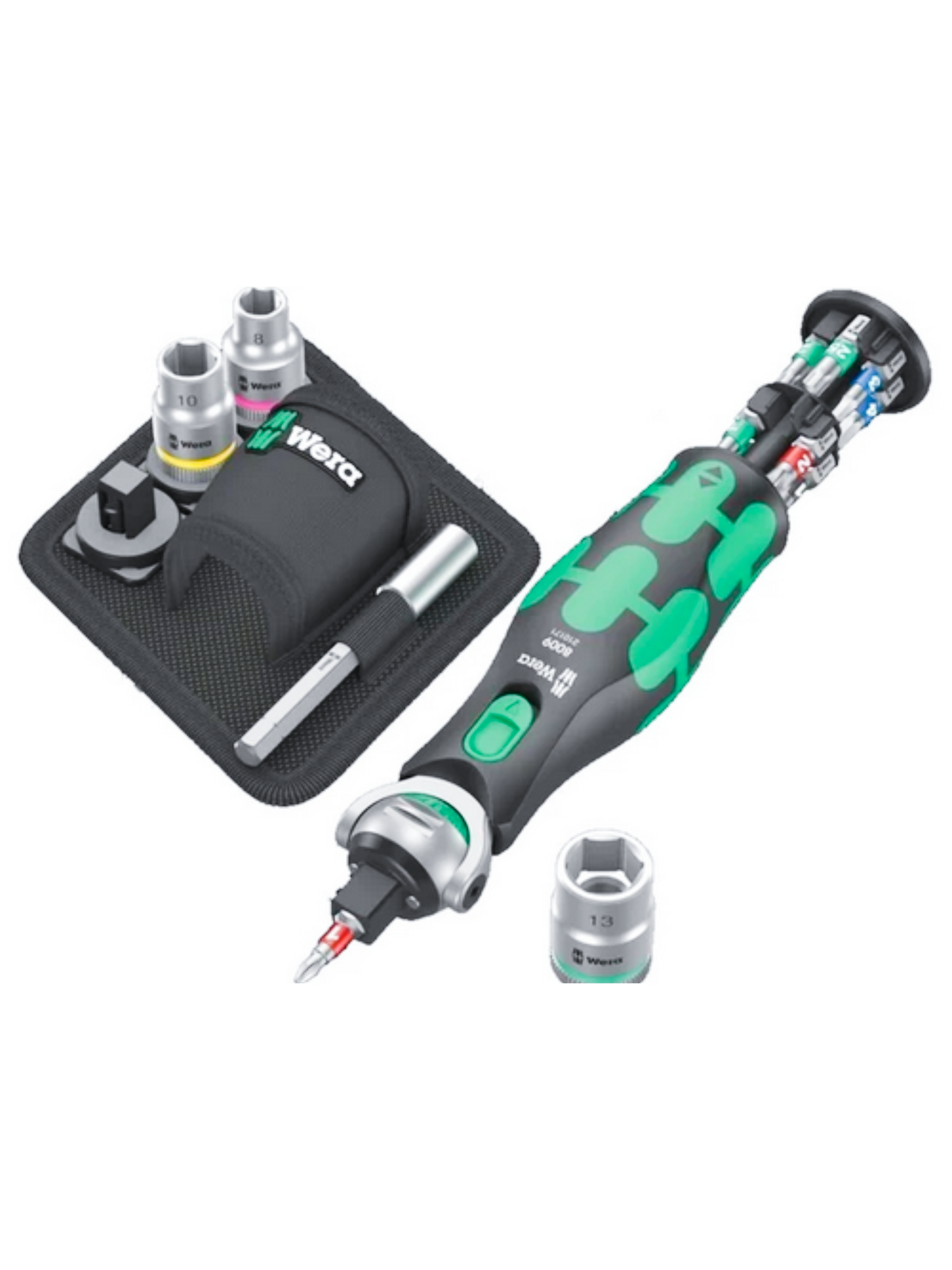 Wera Magazin-Knarren-Satz Zyklop Pocket Set 2 17 teilig